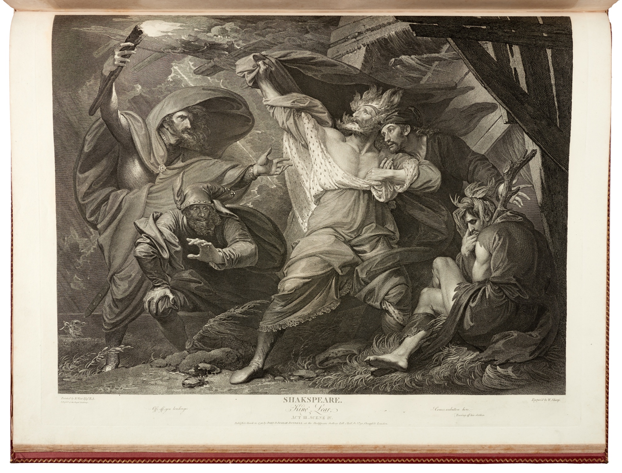 [Shakespeare] Boydell A collection of prints... dramatic works of