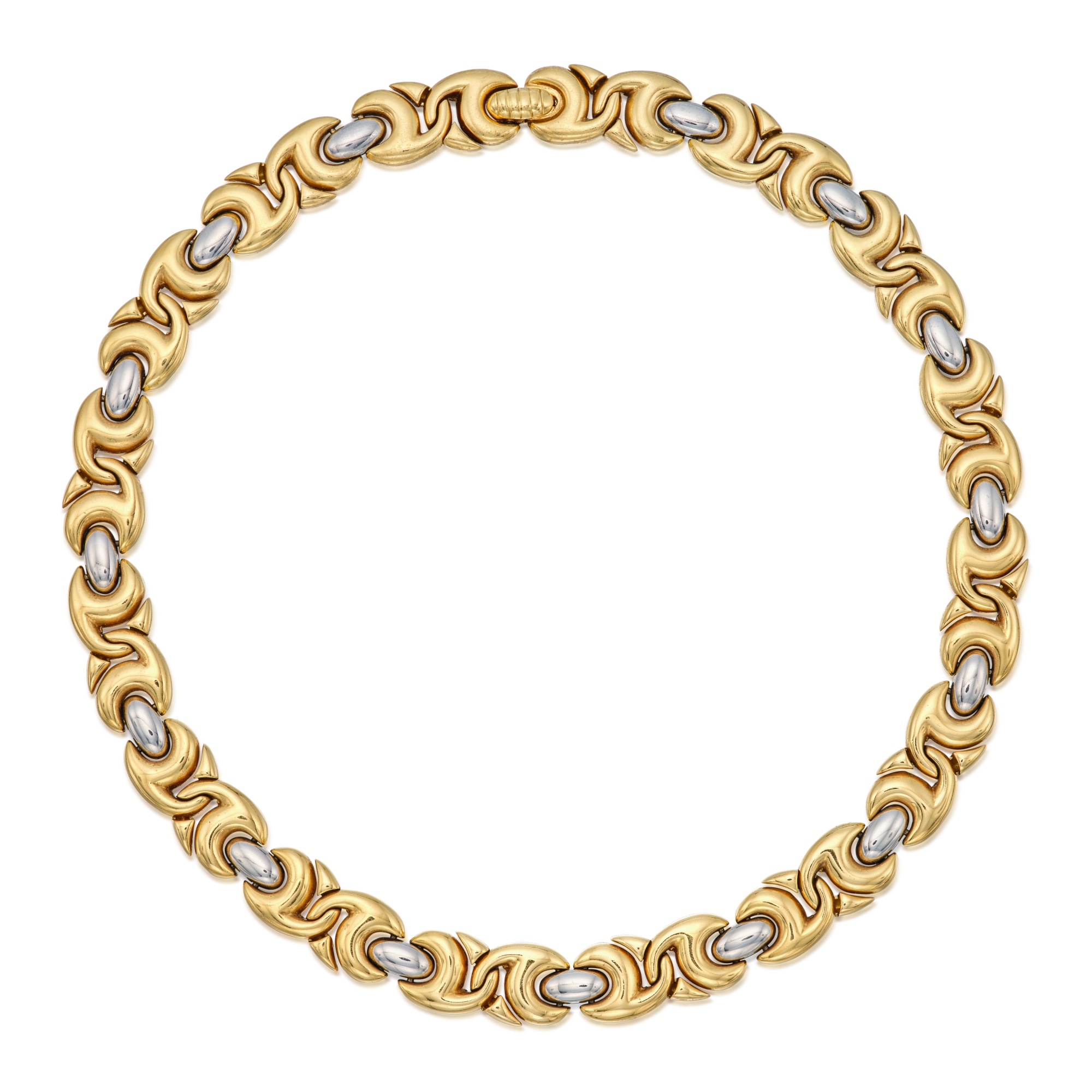 A TwoColor Gold Chain Necklace Exceptional Jewels The Wolf Family Collection 2023 Sotheby's