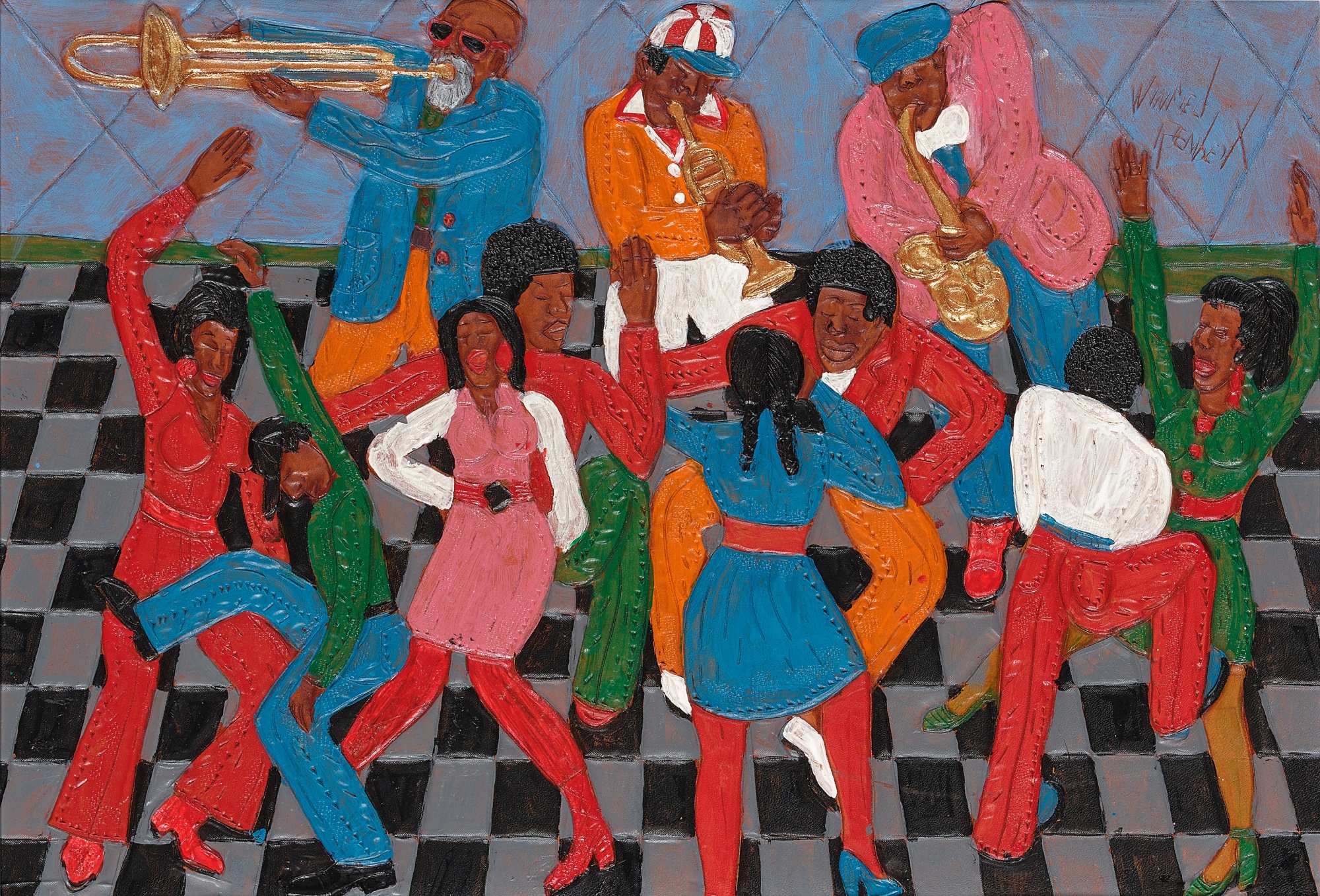 Winfred Rembert's Tooled-Leather Paintings Explore Black Life in