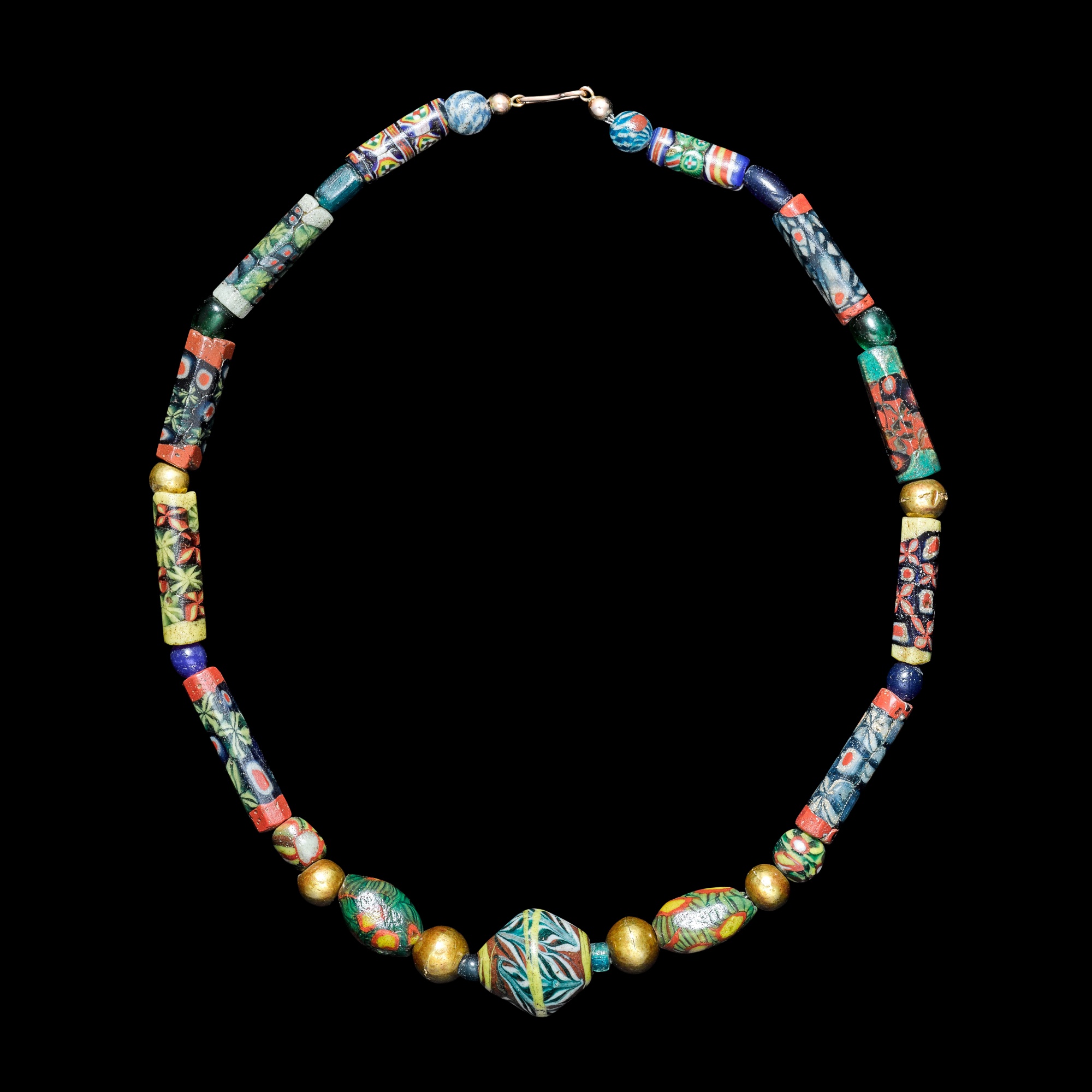 A RomanoEgyptian Group of Millefiori and Mosaic Glass Beads, circa 1st Century B.C./4th Century