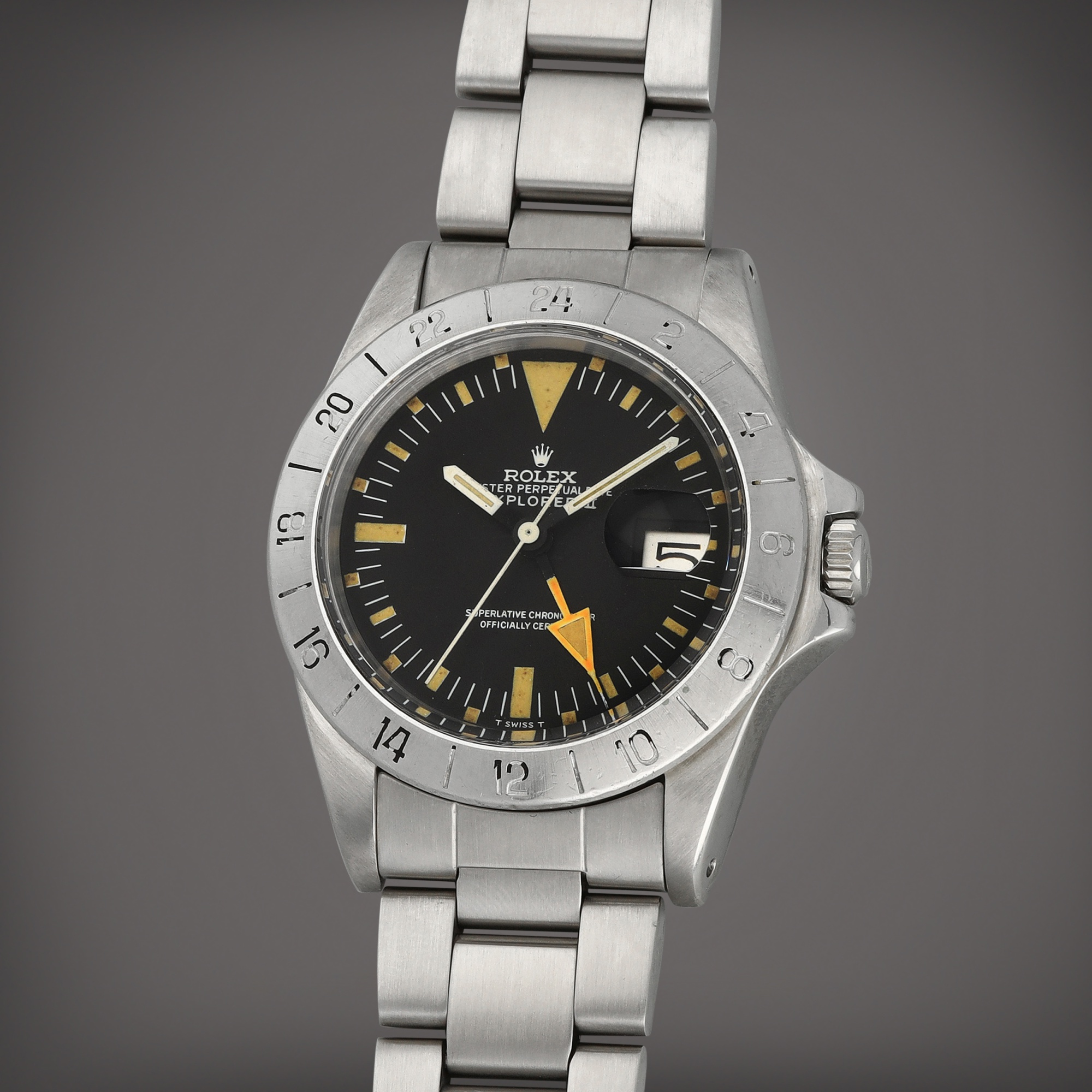 Explorer II 'Steve McQueen', Reference 1655 A stainless steel