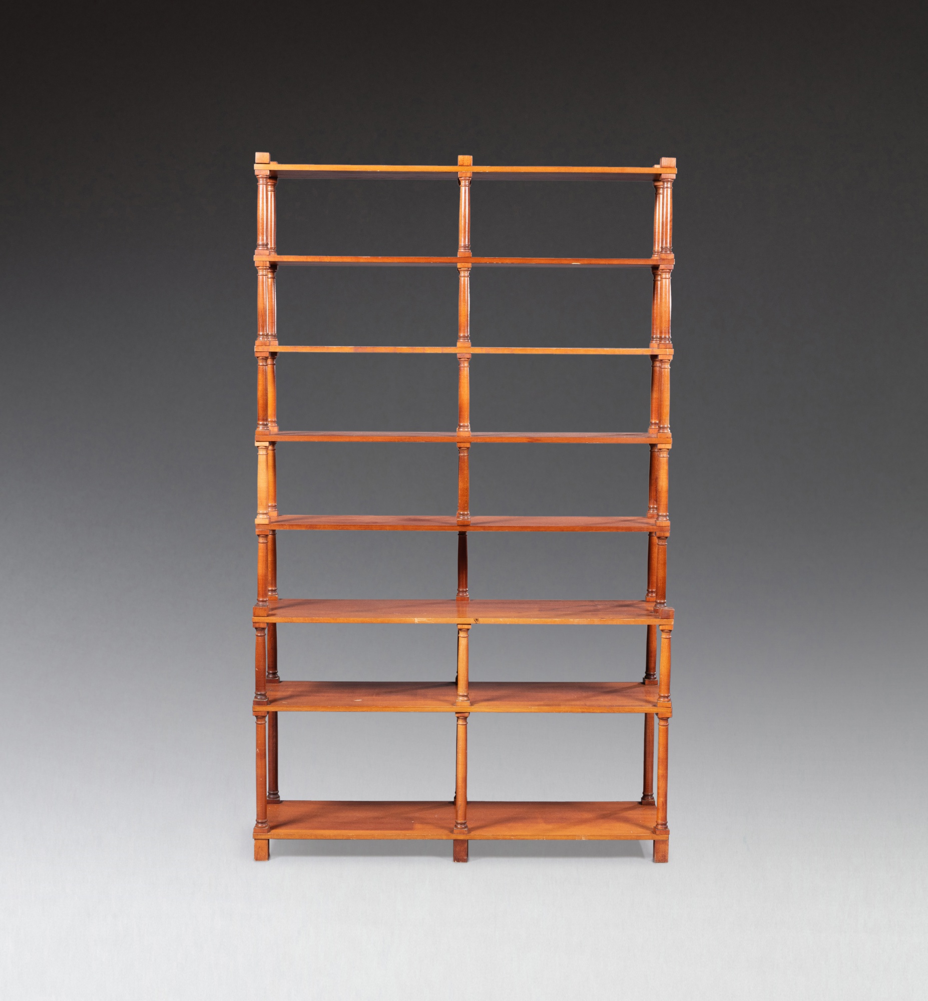 A cherrywood open bookcase, second half 20th century | Grande ...