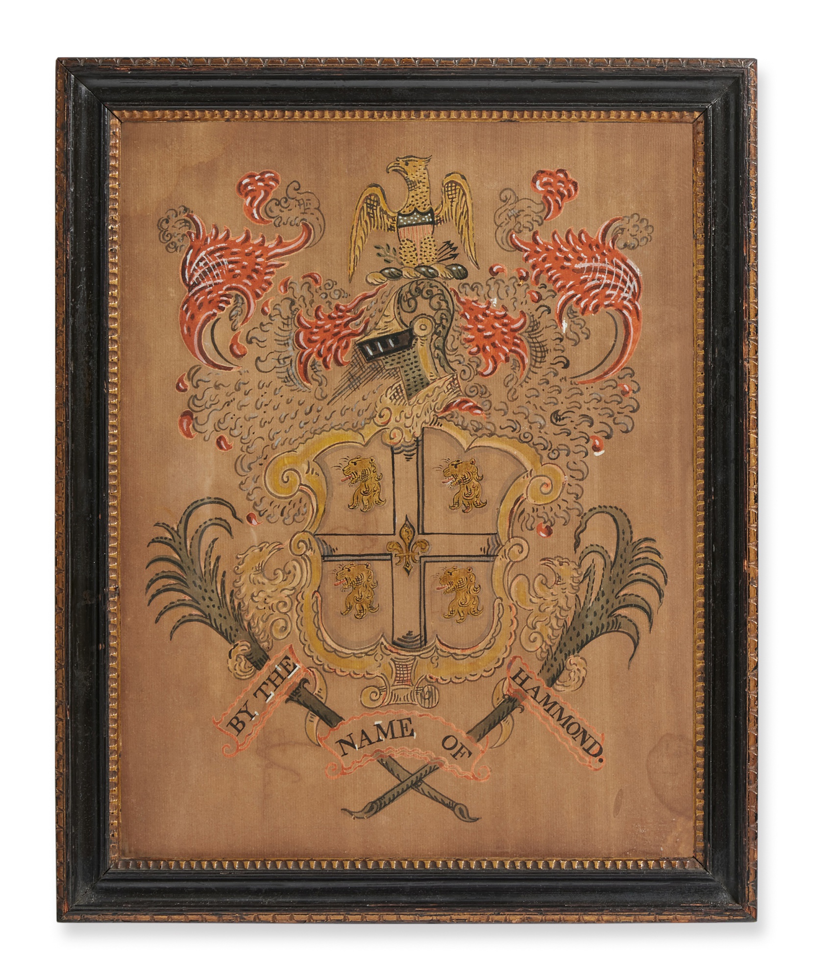 The Adams Family Coat of Arms, attributed to John Coles, Jr. (17761854