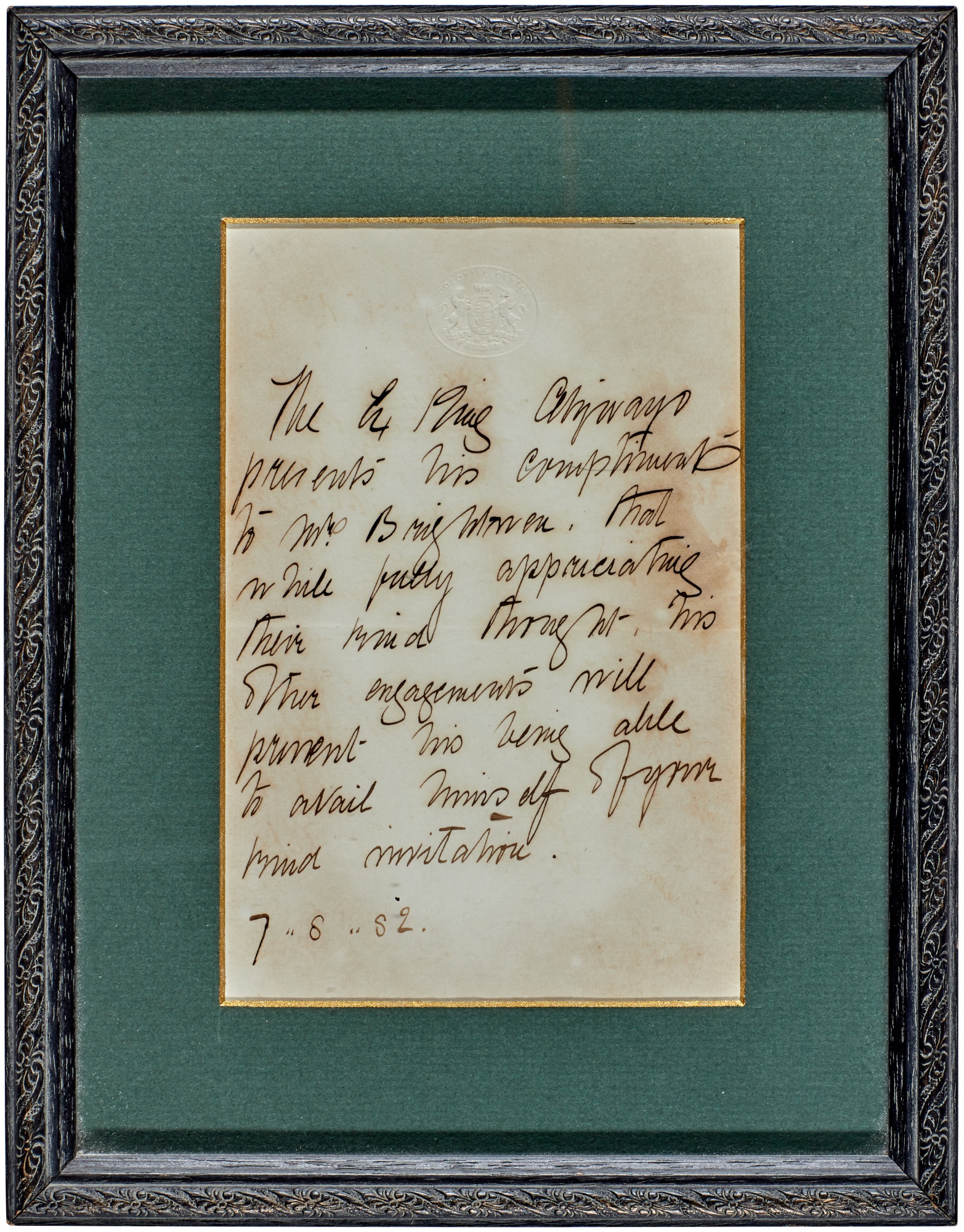 Cetshwayo Zulu King Letter To Mrs Brightman 7 August 1882 As It cetshwayo-zulu-king-letter-to-mrs-brightman-7-august-1882-as-it