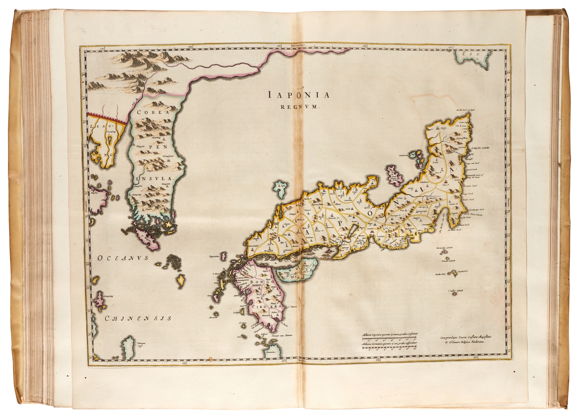 Novas Atlas Johannes Blaeu and Martino Martini | Novus Atlas Sinensis, 1655, folio ...