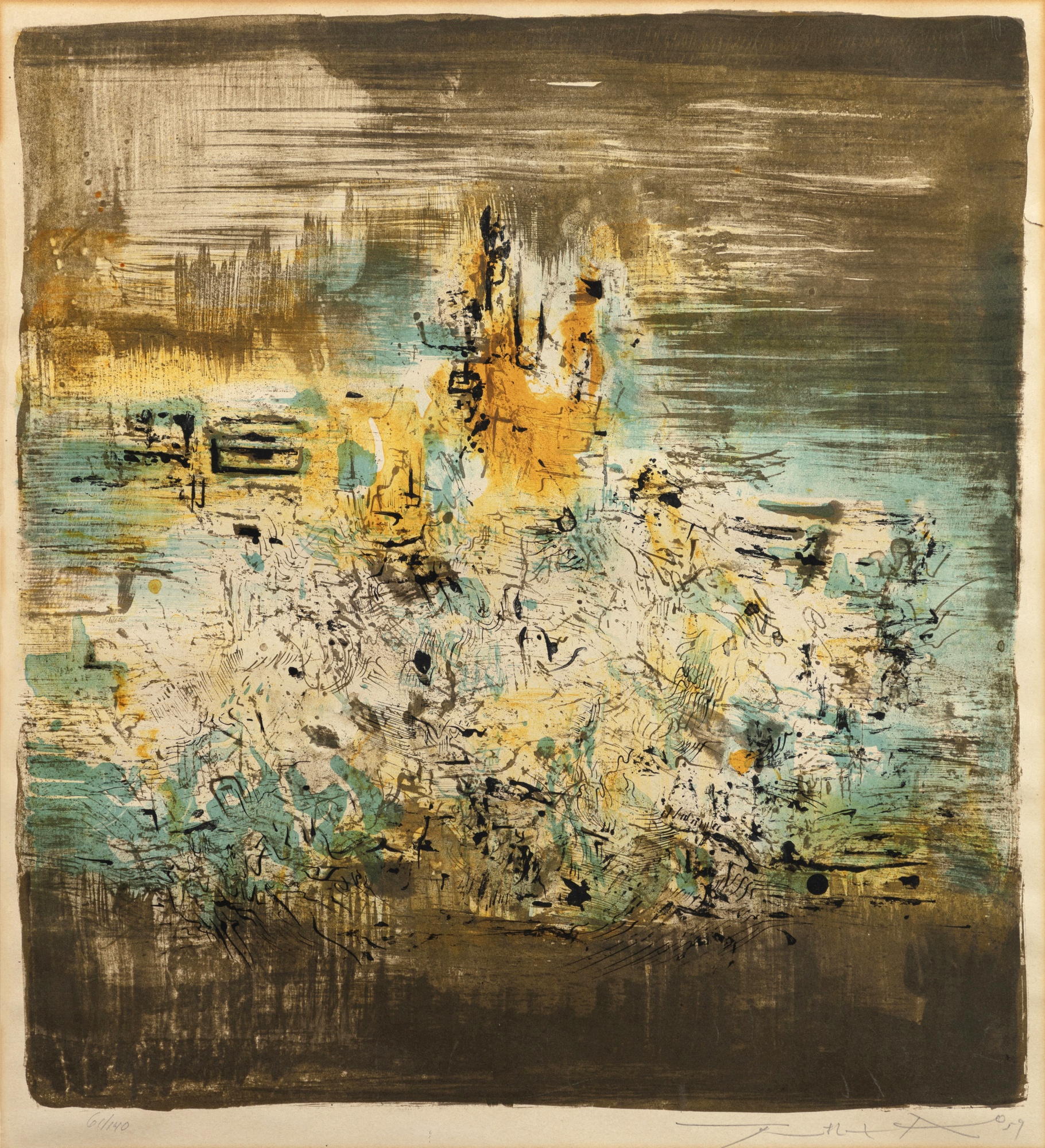 Zao Wou-Ki 趙無極 | Untitled 無題 | Modern Discoveries | 2023 | Sotheby's