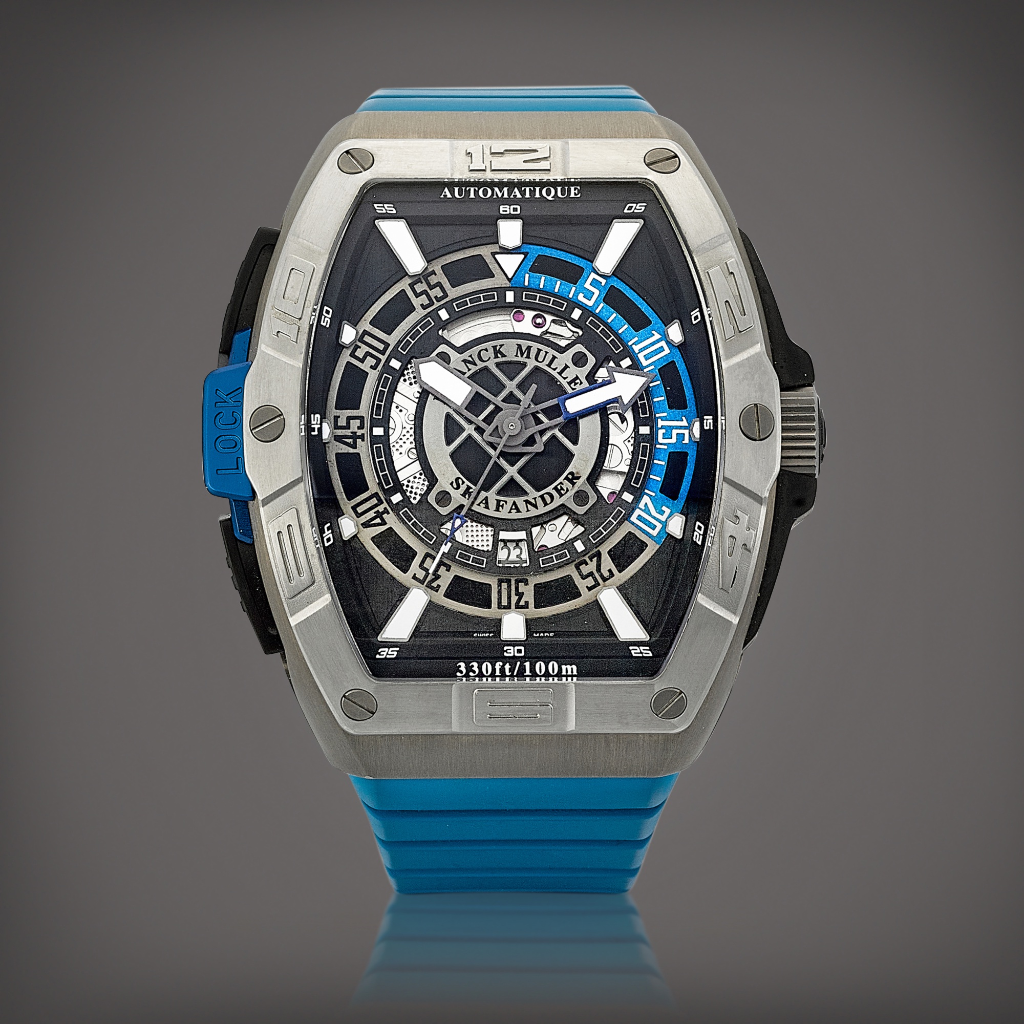 Skafander, Reference SKF 46 DV SC DT | A titanium semi-skeletonised ...
