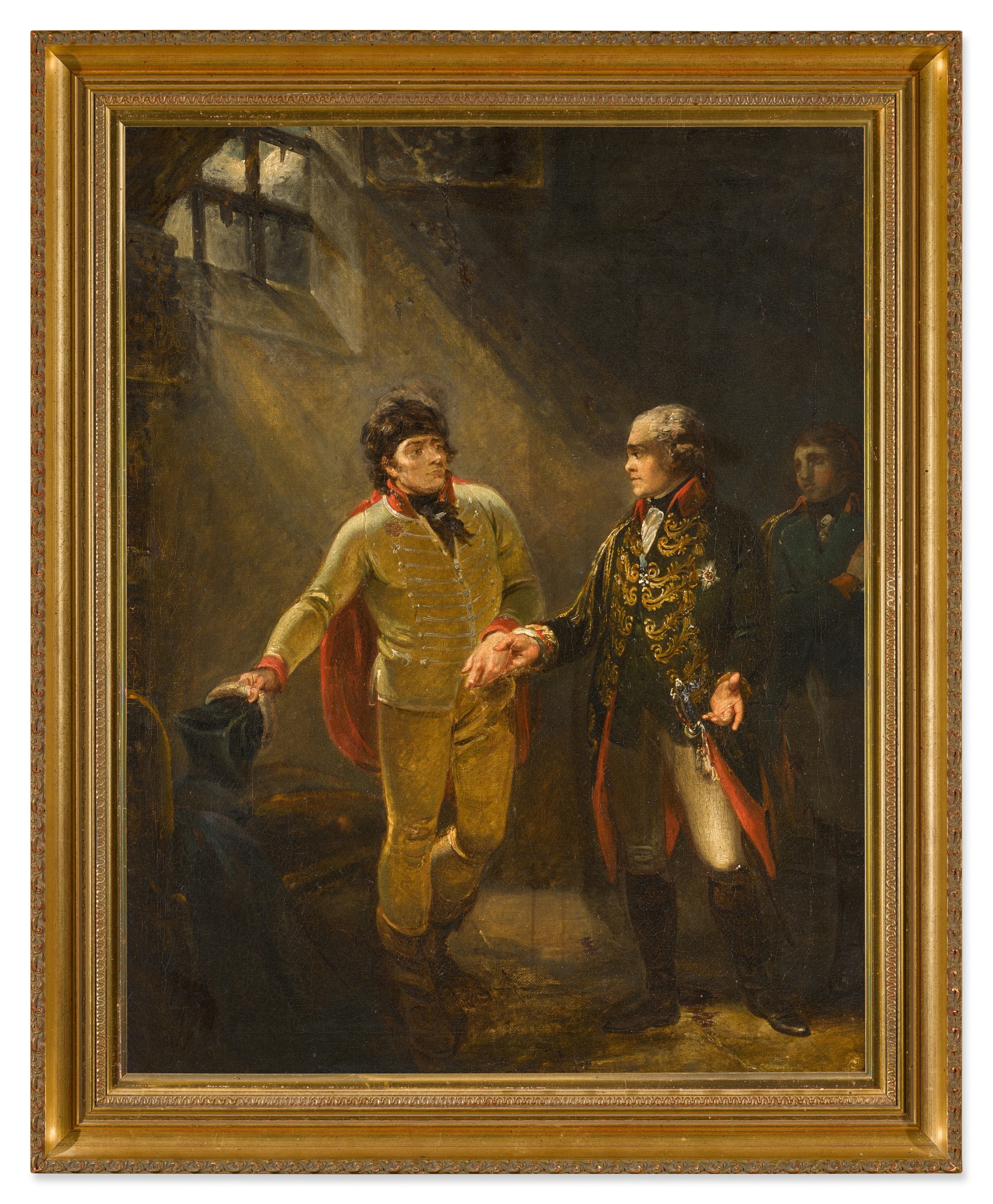 Emperor Paul I of Russia granting liberty to General Kościuszko, 1797 ...