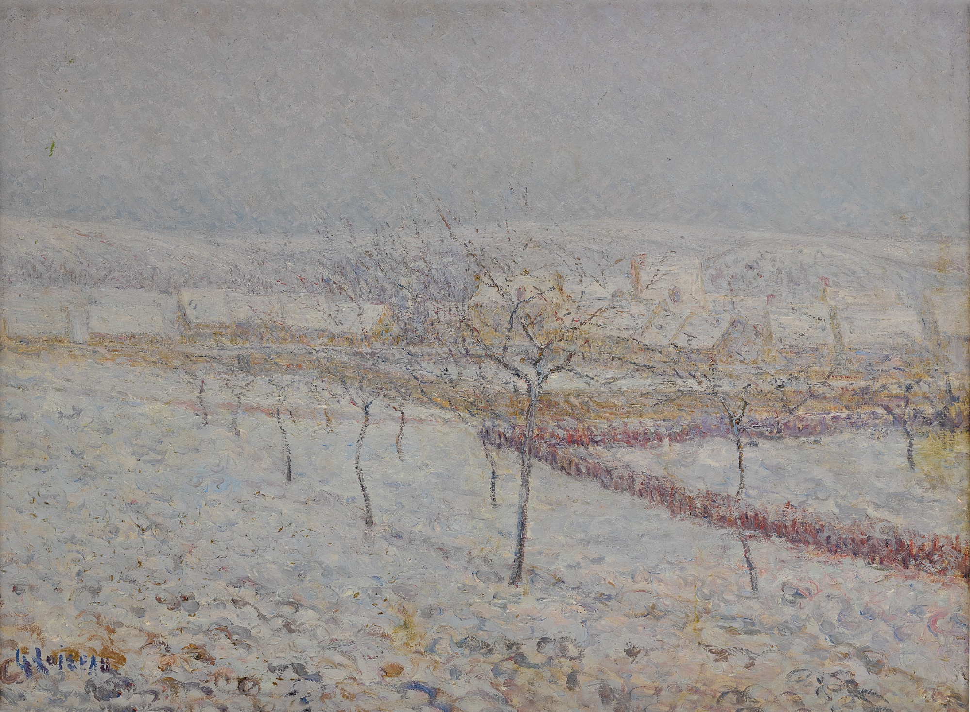 Effet de neige, Pont de l'Arche Modern Day Auction 2022 Sotheby's