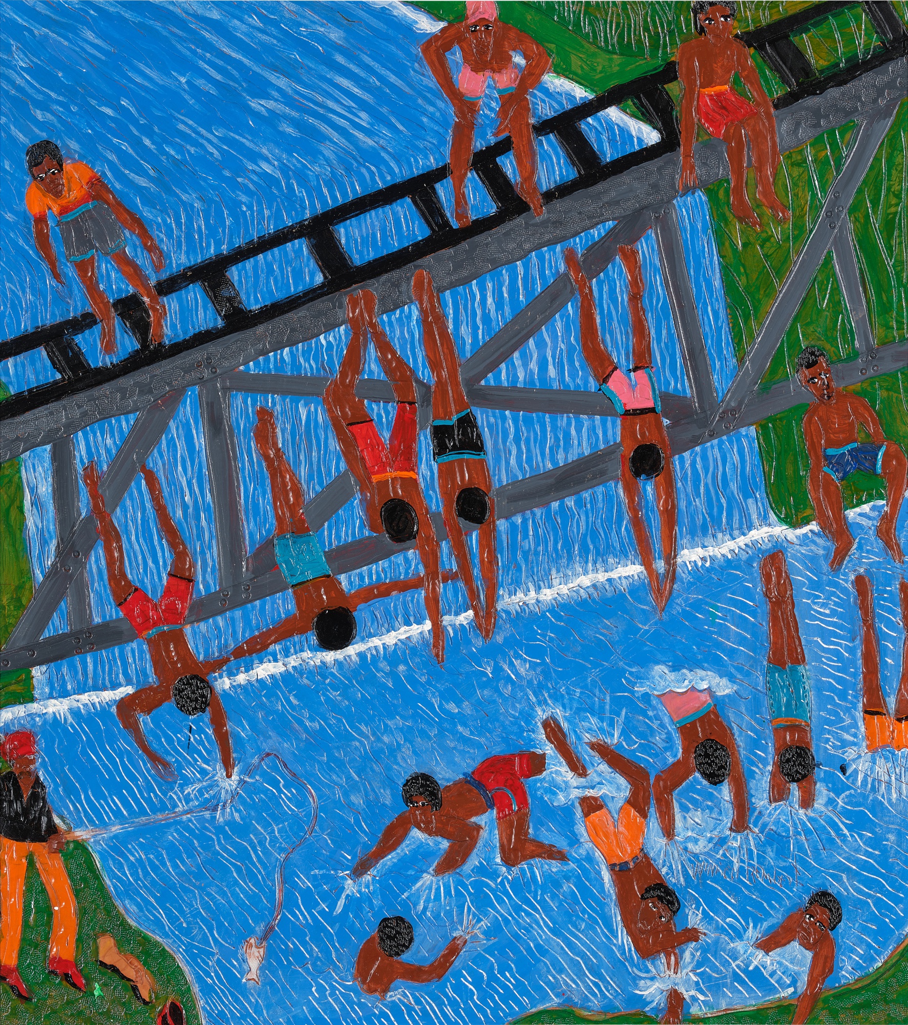 Winfred Rembert's Tooled-Leather Paintings Explore Black Life in