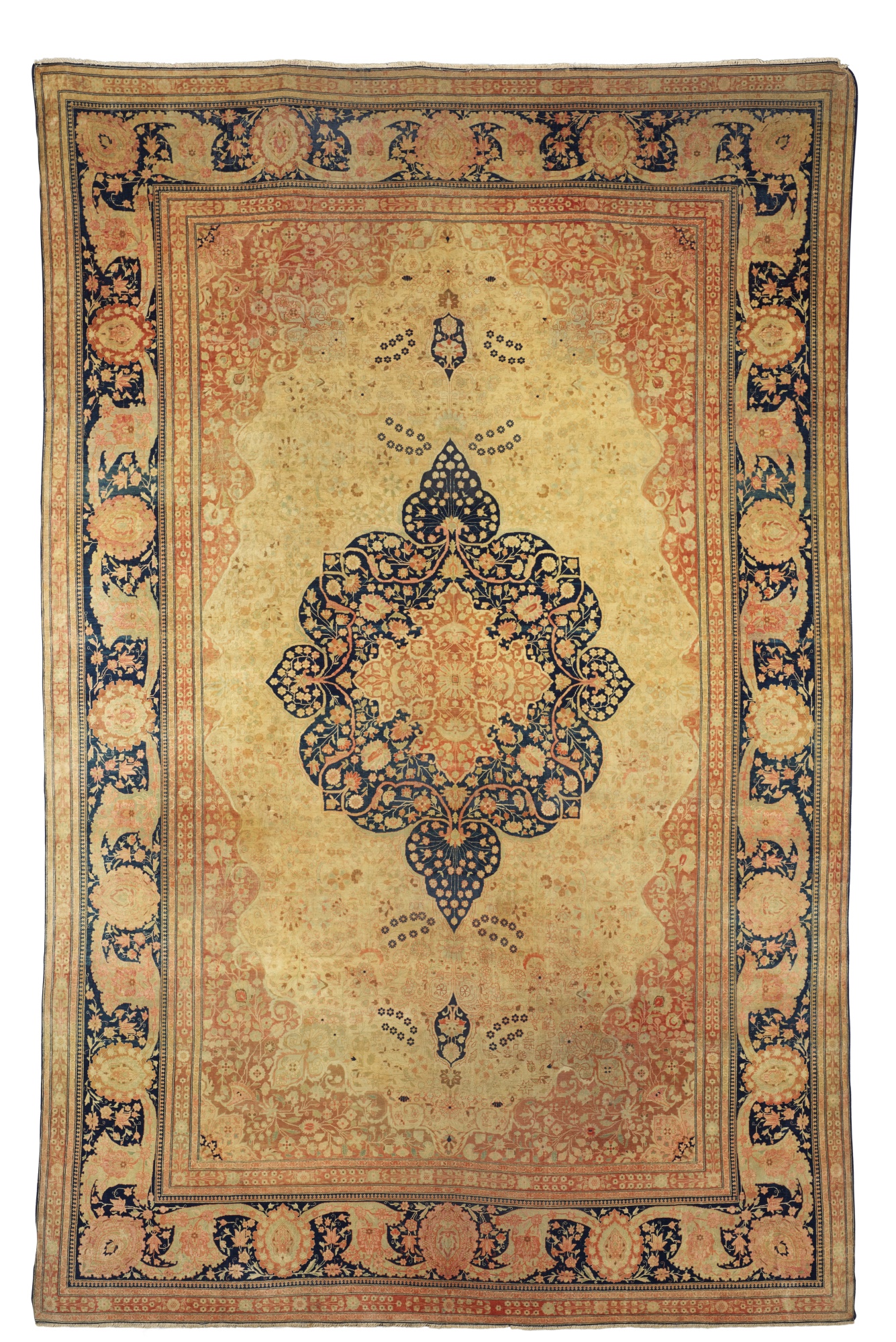 A Kashan 'Mohtasham' carpet, Central Persia, circa 1900 Arts of the