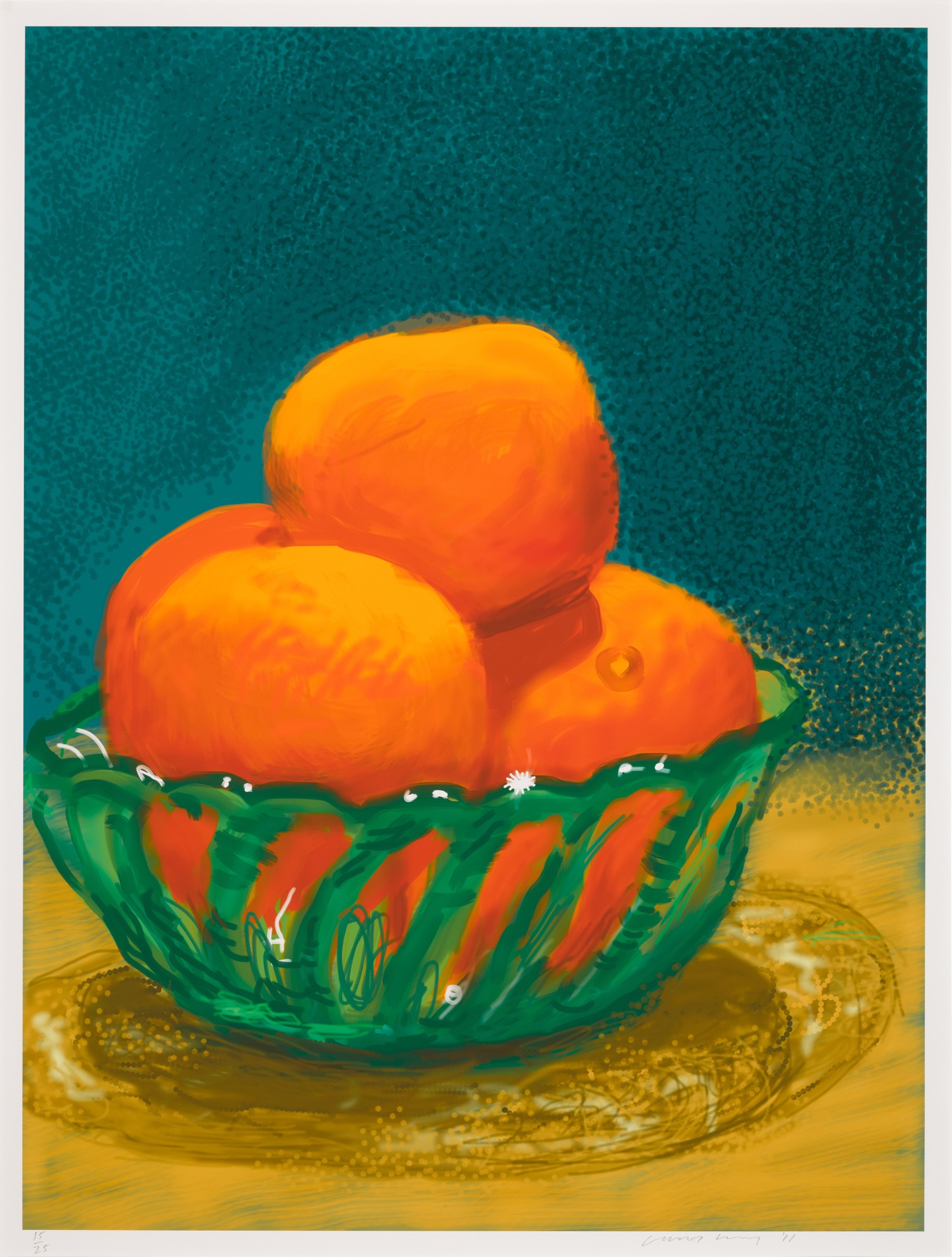 iPad drawing 'No. 643' Made in Britain 2023 Sotheby's