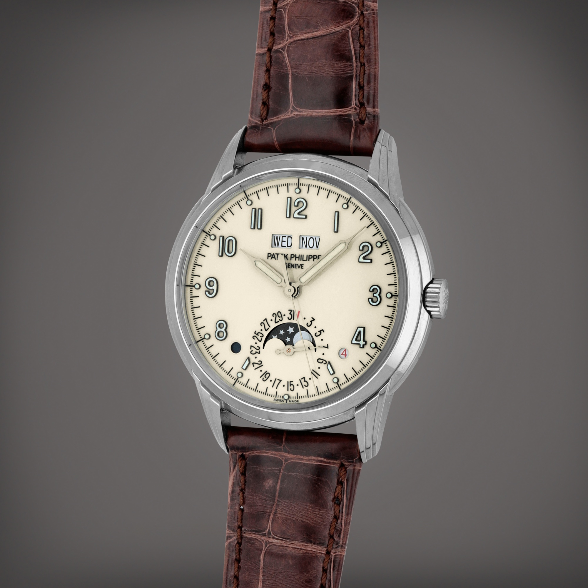 Reference 5320G 001 A White Gold Perpetual Calendar Wristwatch With reference-5320g-001-a-white-gold-perpetual-calendar-wristwatch-with