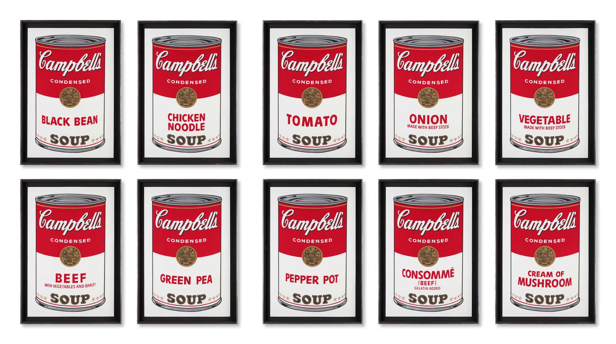 Campbell's Soup I Andy Warhol Yours Truly An Important Private