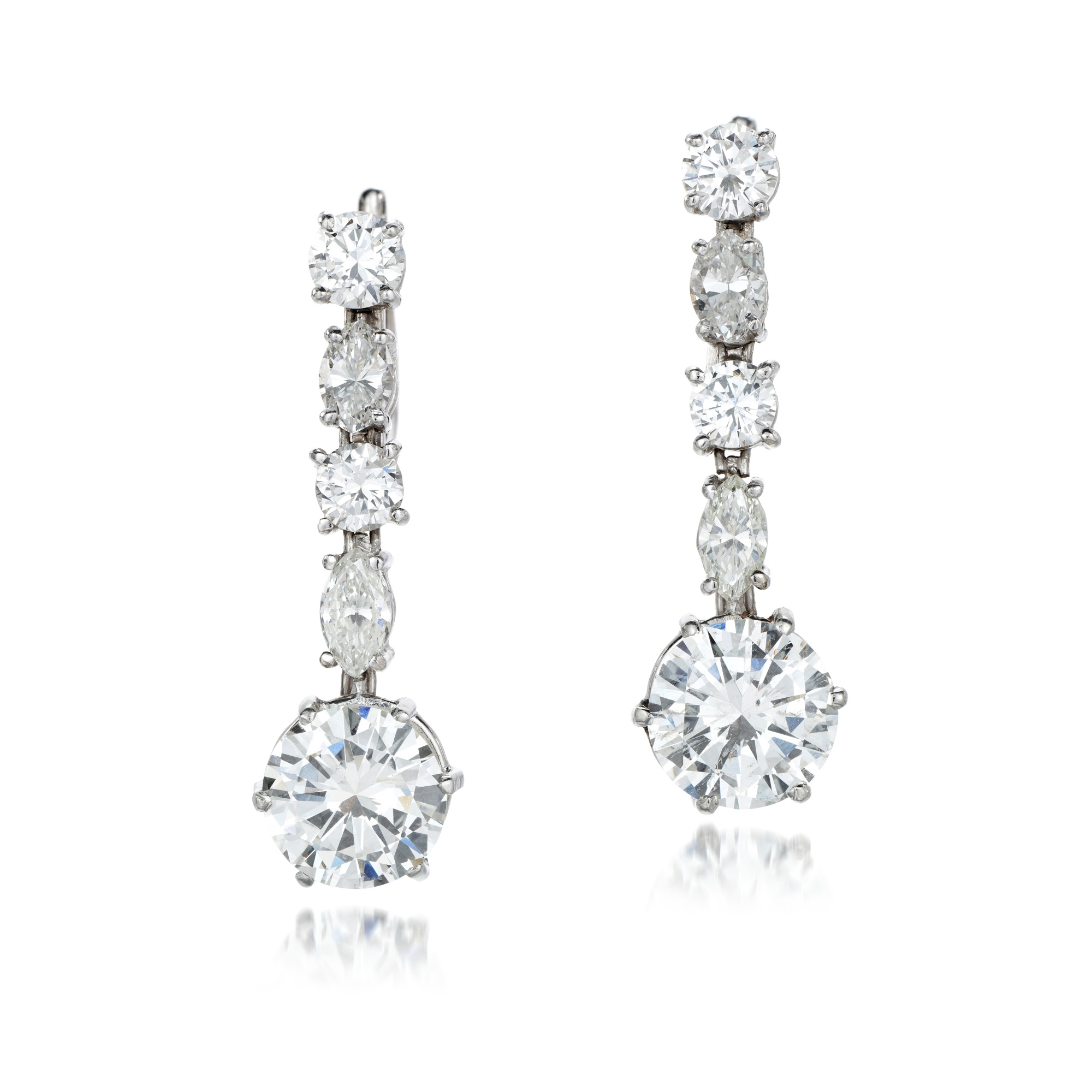 Pair of diamond earrings Fine Jewels 2023 Sotheby's