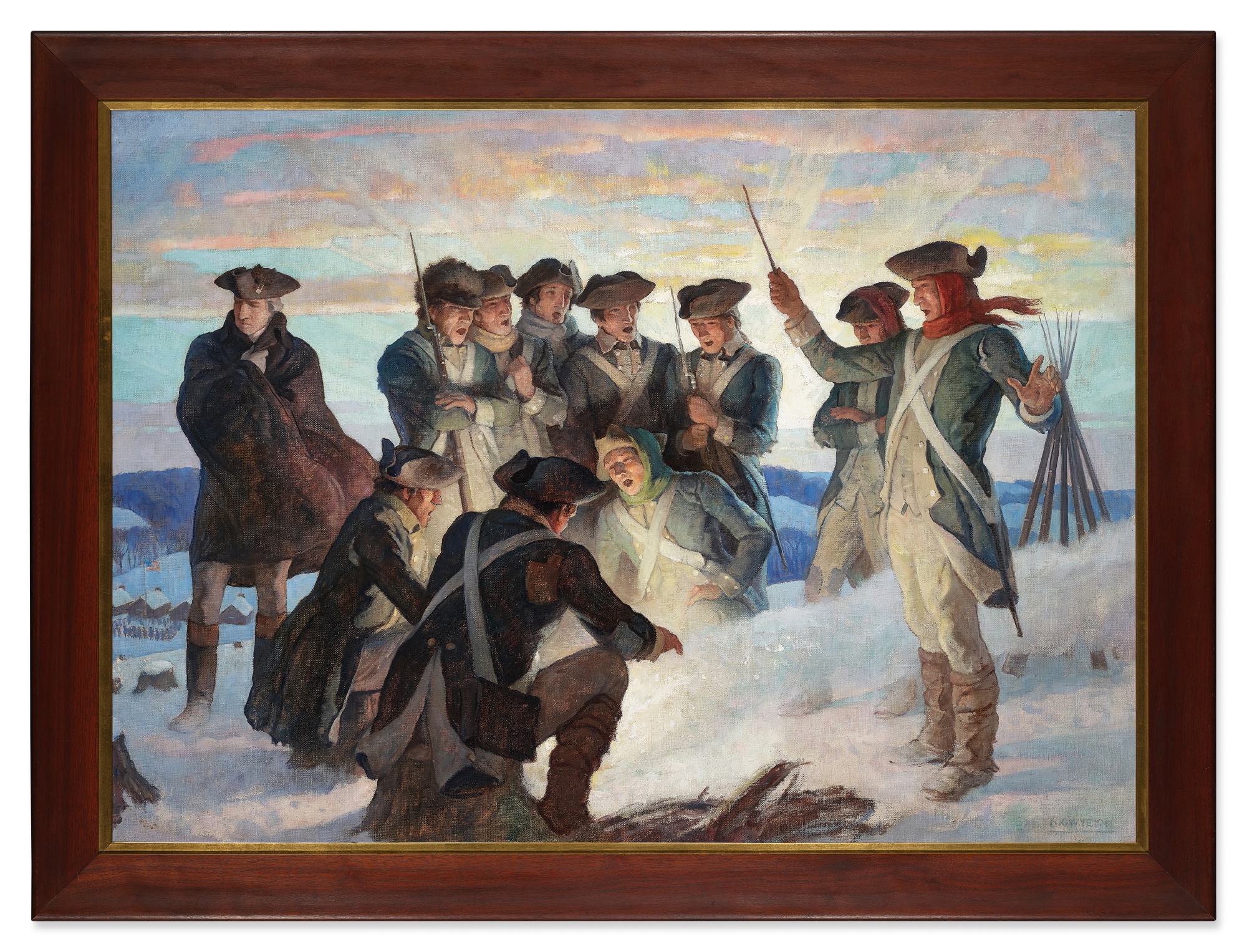 Winter at Valley Art of the Americas 2023 Sotheby's