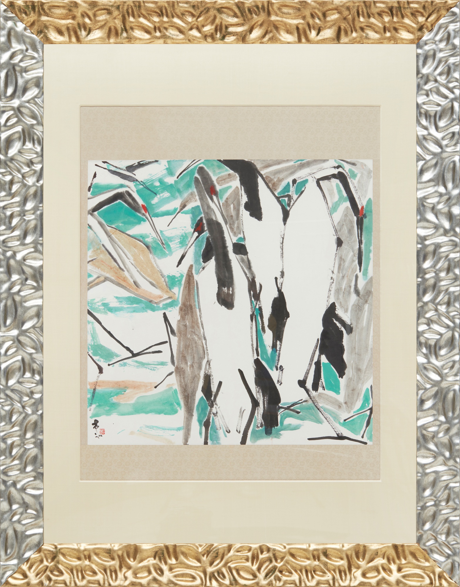 Chen Wen Hsi 陳文希 | Herons 鷺 | Modern Day Auction | 2023 | Sotheby's