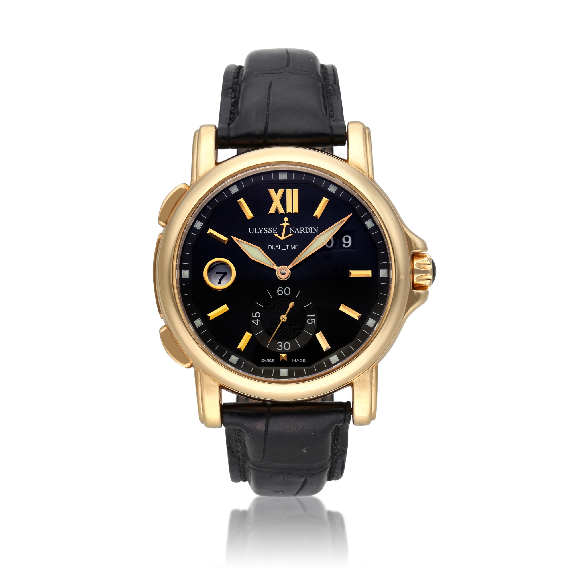 Reference 24655 Dual Time A yellow gold automatic dual time zone
