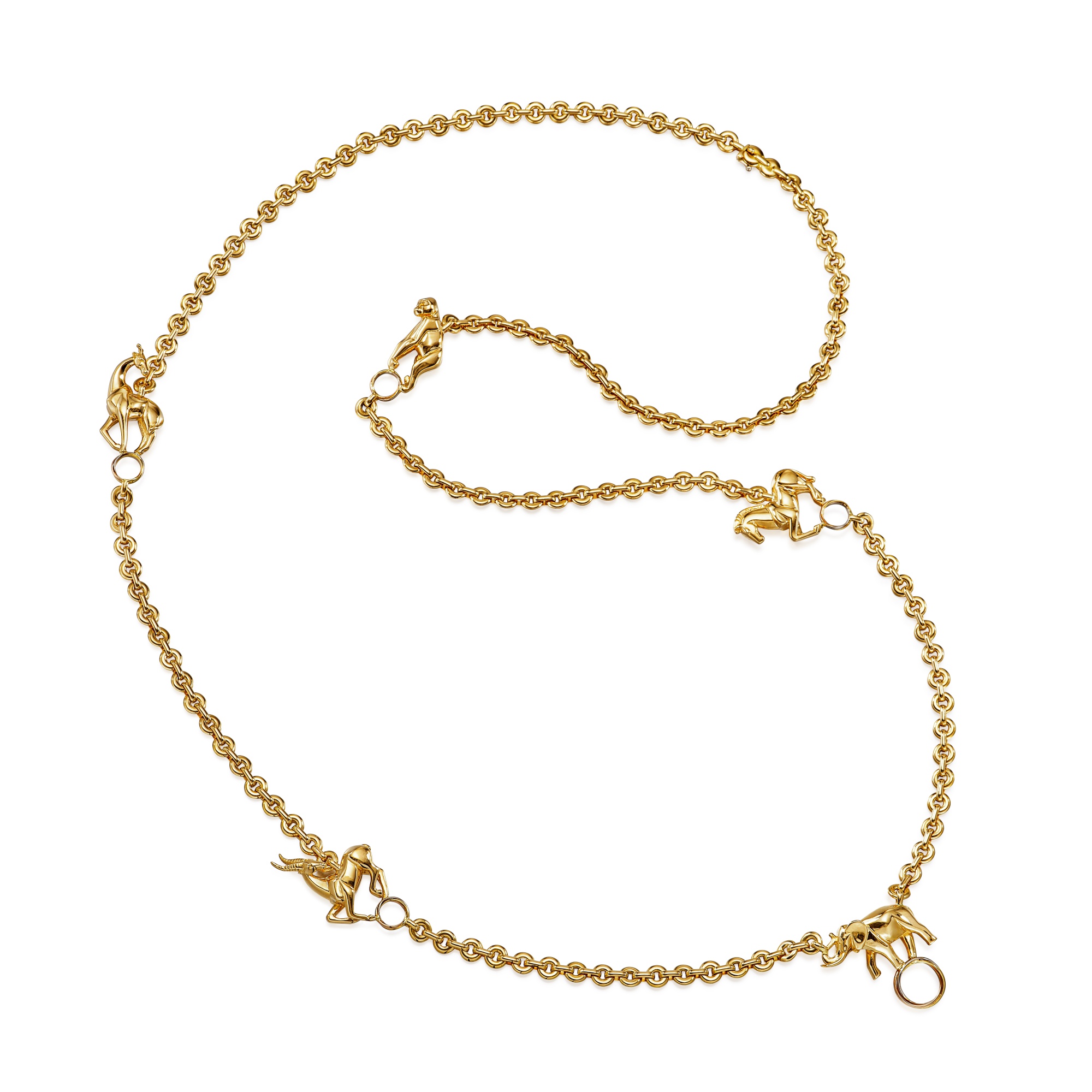 'Fantasia' Gold Necklace 卡地亞 'Fantasia' K金項鏈 Magnificent Jewels