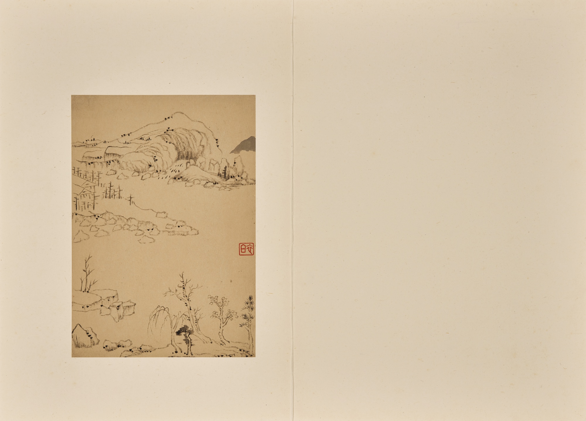 Zou Zhilin 1610 - 1651 鄒之麟 | Landscapes after Ancient Masters 仿古山水 ...