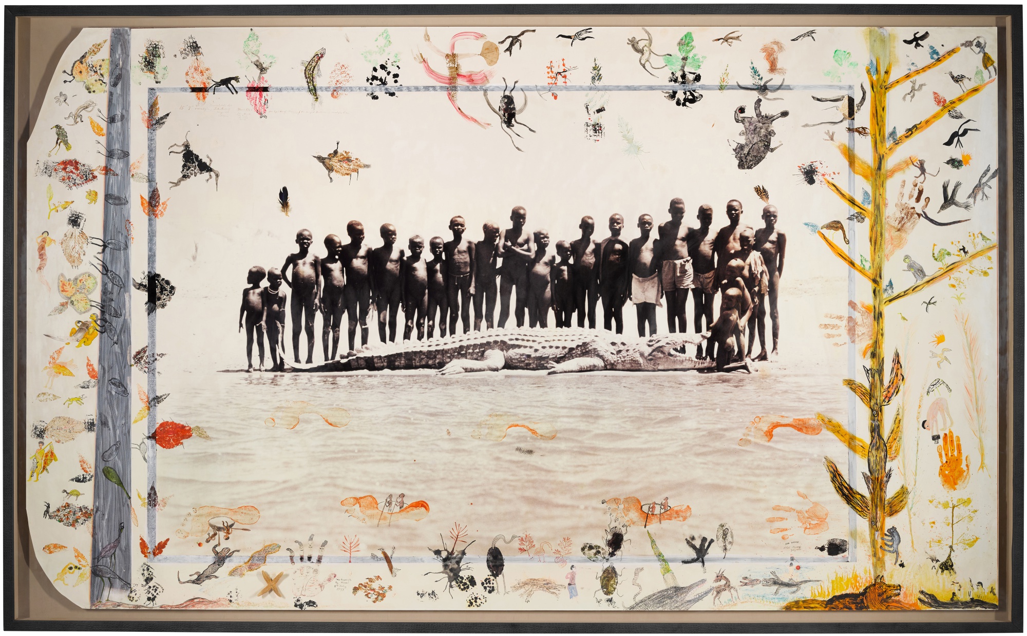 Kids and Croc (15’ 9" Crocodyle) Photographs, Including Works from