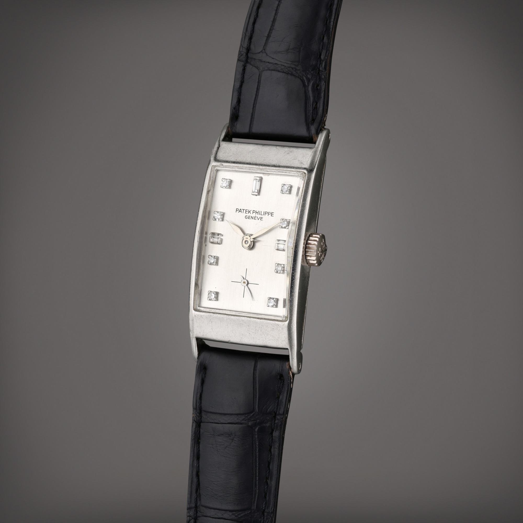 Reference 2461 'Tegola' | A platinum and diamond-set wristwatch, Circa ...